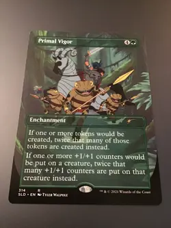 MTG Secret Lair #314 Primal Vigor Borderless NM - Image 1