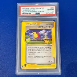 PSA 10 Pokemon PARK 088/092 Town on No Map Japanese Graded Pokemon Card - Image 1