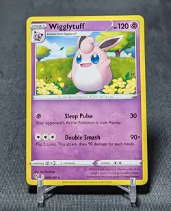 Wigglytuff Regular Rare Psychic Pokemon TCG SWSH DARKNESS ABLAZE Card 068/189 - Image 1