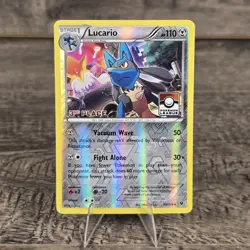 Lucario - 63/124 - Pokemon Fates Collide 3rd Place League Promo - Image 1