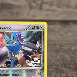 Lucario - 63/124 - Pokemon Fates Collide 3rd Place League Promo - Image 3