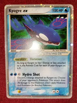 Kyogre Ex 95/100 2006 Ex Crystal Guardians NM/M Pokemon Card - Image 1