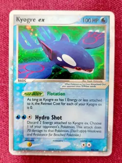 Kyogre Ex 95/100 2006 Ex Crystal Guardians NM/M Pokemon Card - Image 2