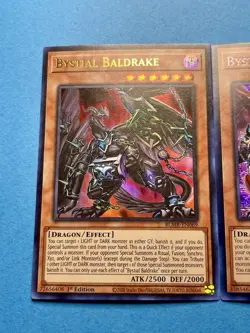 2x Bystial Baldrake + Bystial Magnamhut | MP | 1st Editions | YuGiOh! - Image 3