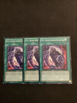 Yugioh 3x D.D.R. Different Dimension Reincarnation SDDC-EN034 - Image 1