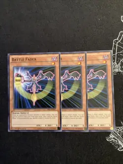 Yugioh 3x Battle Fader SR01-EN021  - Image 1