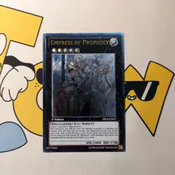 Yu-Gi-Oh! Ultimate Rare Empress of Prophecy 1st Edition Card ABYR-EN047 - Image 1