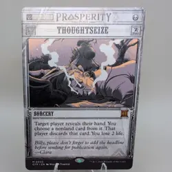 Thoughtseize - Outlaws of Thunder Junction: Breaking News - MTG OTJ - Image 1