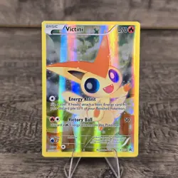 Victini XY117 Holo Promo - Black Star - LP PokÃ©mon Card 2016 XY SeriesðŸ”¥ - Image 1