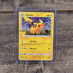 Pikachu 25th Anniversary Card SWSH039 Holo Promo PokÃ©mon General Mills Near Mint - Image 1