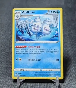 Vanilluxe Regular Rare Water 2020 Pokemon TCG SWSH DARKNESS ABLAZE Card 047/189 - Image 1