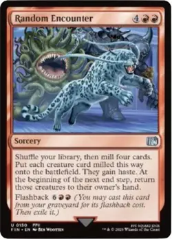 Random Encounter - Light Play MTG Universes Beyond: FINAL FANTASY - Image 1