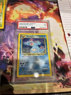 Pokémon TCG Neo Genesis 2000 Feraligatr 5/111 Holo Rare Card WOTC PSA 7 - Image 1