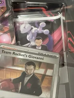 Team Rocket’s Mewtwo Ex 205 Promo - Regular Card & Jumbo Card + Meowth 149 + 174 - Image 5