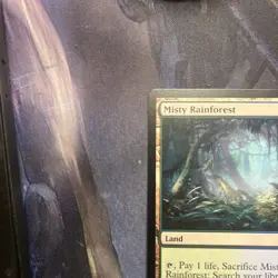 MTG Misty Rainforest Zendikar LP Magic The Gathering - Image 4