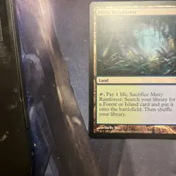 MTG Misty Rainforest Zendikar LP Magic The Gathering - Image 5