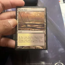 MTG Marsh Flats Zendikar Mp Magic The Gathering - Image 10