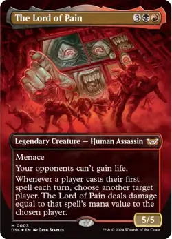 MTG DSK NM Borderless The Lord of Pain - Image 1