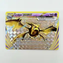 Pokémon XY Crobat BREAK XY181 Black Star Promo Rare Holo TCG Card 2017 Pokemon - Image 1
