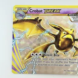 Pokémon XY Crobat BREAK XY181 Black Star Promo Rare Holo TCG Card 2017 Pokemon - Image 4
