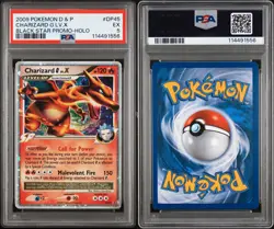 2009 Pokemon Diamond & Pearl Black Star Promo Holo #DP45 Charizard G LV.X PSA 5 - Image 3