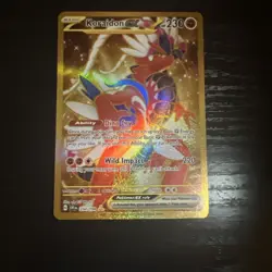 POKEMON KORAIDON ex 254/198 GOLD HYPER RARE -SCARLET AND VIOLET- NEAR MINT - Image 1