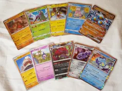 Bulk Lot of 10 Random Holo / Reverse Holo Pokemon Cards - No Ultra Rare - Image 1