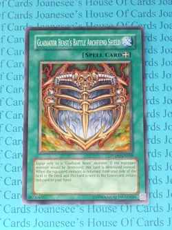 Gladiator Beast's Battle Archfiend Shield PTDN-EN060 Yu-Gi-Oh Card Mint (U) New - Image 2