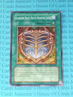 Gladiator Beast's Battle Archfiend Shield PTDN-EN060 Yu-Gi-Oh Card Mint (U) New - Image 3