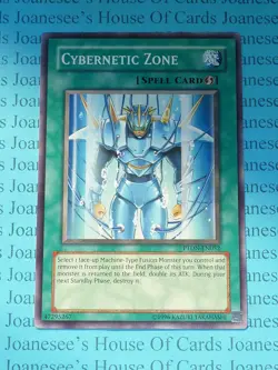 Cybernetic Zone PTDN-EN052 Common Yu-Gi-Oh Card Mint (U) New - Image 1