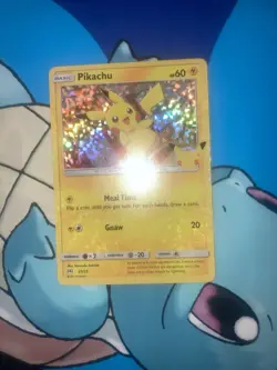 Pokémon TCG Pikachu 25/25 McDonald’s 25th Anniversary Rare Holo Promo Card - Image 1