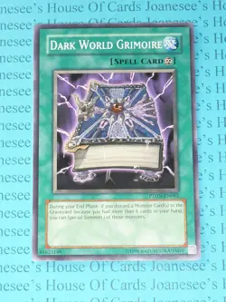Dark World Grimoire PTDN-EN062 Common Short Print Yu-Gi-Oh Card Mint (U) New - Image 4