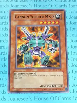 Cannon Soldier MK-2 PTDN-EN035 Common Yu-Gi-Oh Card Mint (U) New - Image 3