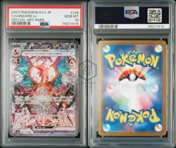 Charizard ex 134/108 SV3 Ruler of the Black Flame PSA 10 Pokemon Card Japanese - Image 4