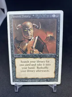 Demonic Tutor Mtg Magic of the Gathering Card - Image 1