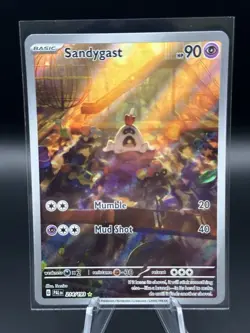 Sandygast - 214/193 - Illustration Rare - Paldea Evolved - Pokémon Card - NM - Image 1