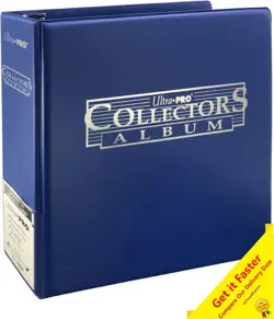Ultra Pro 3 Ring COBALT Collector Album Binder FOLDER Trading Cards Pokemon MTG - Image 9