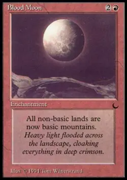 MTG English Blood Moon Medium Play Normal The Dark - Image 2