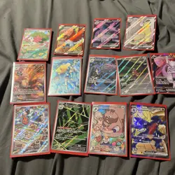 Pokemon TCG Destined Rivals Lot of 13 Illustration Full Art Rare Cards - Image 1