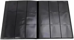 `360 Card Pocket Black Cards Album Folder Binder with Strap 9 Pocket US~ - Image 13