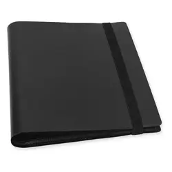 `360 Card Pocket Black Cards Album Folder Binder with Strap 9 Pocket US~ - Image 6