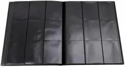 -360 Card Pocket Black Cards Album Folder Binder with Strap 9 Pocket New - Image 5
