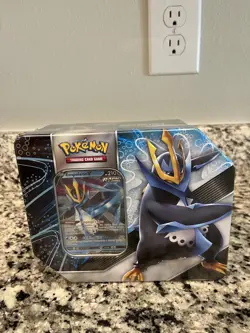 Pokemon Trading Card Game Strikers Tin Empoleon V EVOLVING SKIES Factory Sealed! - Image 1