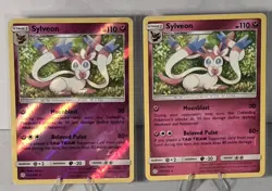 Sylveon 155/236 Reverse Holo Rare & Non Holo Rare Pokémon TCG Card Lot - Image 6