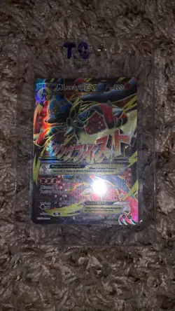 Mega Lucario EX 55a/111 Limited edition promo Pokemon card 2017 XY Furious Fist - Image 1