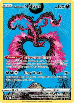 Galarian Moltres SWSH284 SWSH: Sword & Shield Promo Cards Holo - Image 1
