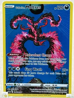 Galarian Moltres SWSH284 SWSH: Sword & Shield Promo Cards Holo - Image 3