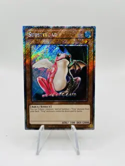 Substitoad (Platinum Secret Rare) RA03-EN197 Quarter Century Bonanza Yugioh Tcg - Image 1
