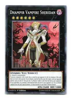 Dhampir Vampire Sheridan - MP19-EN239 1st Edition - YuGiOh-LP - Image 1