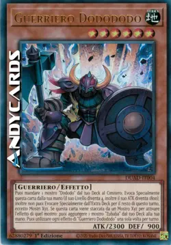 DODODODODO WARRIOR • (Dododo Warrior) • Ultra R • DUAD IT004 • 1Ed • Yugioh! - Image 2